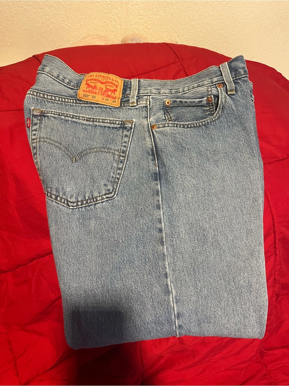 Levi's Light Blue Relaxed Men's Jeans